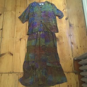 LAST CHANCE ✨ Rayon Skirt Set